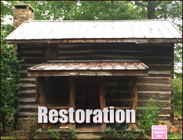 Historic Log Cabin Restoration  Narrows, Virginia